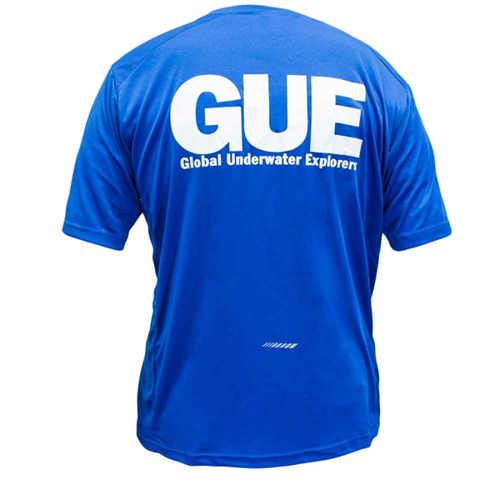 GUE Athletic T Royal Blue
